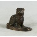 Solid Brass - Miniature Ornament -  Wild Cat - Beautiful! - Bid Now!!!