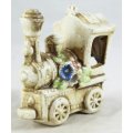 Small Porcelain - Locomotive - Gorgeous! - Bid Now!!!