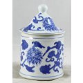 Blue & White - Lidded Container - Gorgeous! - Bid Now!!!