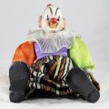 Large Laughing Clown with Striped Pants - Gorgeous! - Bid Now!!!