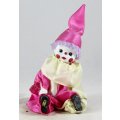 Tivoli - Seated Baby Clown - Dressed In Pink & White - Gorgeous! - Bid Now!!!