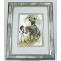 Framed Print of Kids with Pony - Gorgeous! - Bid Now!!!
