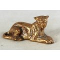 Lead Figurine - Lioness Laying Down - Gorgeous! - Bid Now!!!