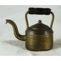 Brass Temptations - Miniature Solid Brass - Kettle - Gorgeous! - Bid Now!!!