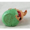 Little Pig in Red & Green - Gorgeous! - Bid Now!!!