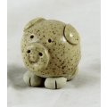Miniature Brown Speckled Pig - Gorgeous! - Bid Now!!!