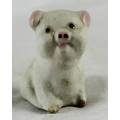 White Smiling Pig with Pink Ears - Gorgeous! - Bid Now!!!