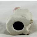 White Smiling Pig with Pink Ears - Gorgeous! - Bid Now!!!