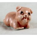 Pink Pig Laying Down - Made in Taiwan - Gorgeous! - Bid Now!!!