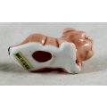 Pink Pig Laying Down - Made in Taiwan - Gorgeous! - Bid Now!!!