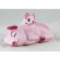 Pink Mom and Baby Pig - Gorgeous! - Bid Now!!!