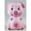 Pink Pig with Heart - Gorgeous! - Bid Now!!!