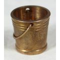 Miniature Brass - Fire Bucket - Gorgeous! - Bid Now!!!