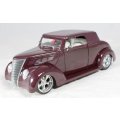 Shyne Rodz - 1937 Ford - Ghost Flames - 1:18 Scale Model - Bid Now!!