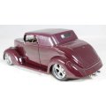 Shyne Rodz - 1937 Ford - Ghost Flames - 1:18 Scale Model - Bid Now!!