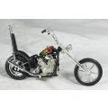 Harley Davidson - Chopper - Black - 1:18 Scale Model - Bid Now!!