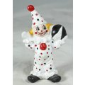Clown with Red & Black Dots and Ball - Gorgeous! - Bid Now!!!