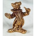 Golden Lead Figurine - Ringmaster Clown - Gorgeous! - Bid Now!!!