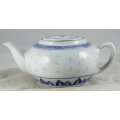 Blue & White - Chinese Tea Pot - Beautiful! - Bid Now!!!