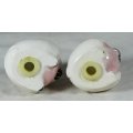 Character Salt & Pepper Set - Pigs with Folded Hands - Beautiful! - Bid Now!!!
