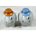 Character Salt & Pepper Set - Small Elephants - Beautiful! - Bid Now!!!