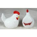 Character Salt & Pepper Set - Chickens - Beautiful! - Bid Now!!!