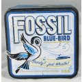 Fossil - Watch Tin - Blue Bird - Beautiful! - Bid Now!!!