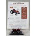 Collectable Tractor - Massey Ferguson 135 - 1965 - Tractor & Info Sheet - Bid now!