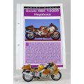 Maisto - Suzuki Hayabusa - Bike + Info Sheet - Bid now!