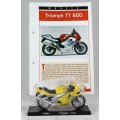 Maisto - Triumph TT 600 - Bike + Info Sheet - Bid now!