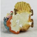 Small Clown with Books in Crib - Gorgeous! - Bid Now!!!