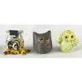 Miniature Printers Tray - Owls - Set of 3 - Gorgeous! - Bid Now!!!