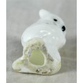 Miniature Printers Tray - White Owl - Gorgeous! - Bid Now!!!
