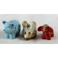 Miniature Printers Tray - Pig, Rabbit & Elephant - Gorgeous! - Bid Now!!!