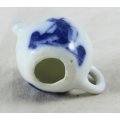Miniature Printers Tray - Tea Pot - Blue & White - Gorgeous! - Bid Now!!!