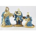 Nativity Scene - 3 Wise Men - Ceramic - Gorgeous! - Bid Now!!!