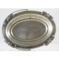 Footed Bowl with Handle - Silver Plated - Beautiful!! - Bid Now!