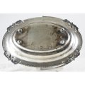 Footed Bowl with Handle - Silver Plated - Beautiful!! - Bid Now!