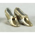 Miniature Golden Shoes - Pair - Beautiful! - Bid Now!!!