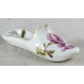 Limoges - Miniature White & Pink Slipper - Beautiful! - Bid Now!!!