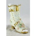 Small Boot with Flowers - Beautiful! - Bid Now!!!
