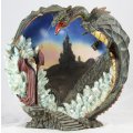 Wizard & Dragon Plate - Beautiful! - Bid Now!!!