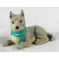 Suede Puppy - Large Green Scarf - Gorgeous! - Bid Now!!!