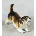 Porcelain Playful Dog - Gorgeous! - Bid Now!!!