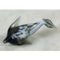 Miniature Glass Dolphin - Gorgeous! - Bid Now!!!