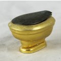 Miniature Brass - Toilet - Gorgeous! - Bid Now!!!