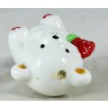 White Bear with Red Rose - BID NOW !!!!