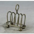 Very Small Silver Plated Bread Rack - BID NOW!!!!