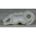 Porcelain - Small Dog Lying Down - BID NOW!!!!