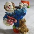 Dancing Clown with Dog - BID NOW!!!